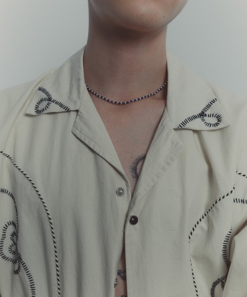whoseA(フーシー)の「【silver925】GainNecklace/ガインネックレス(ネックレス・レディース・クリア/ブラック/ブルー・FREE)」の16枚目の写真