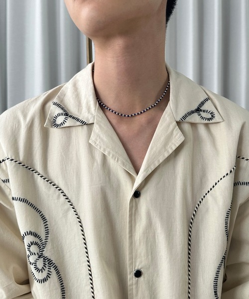 whoseA(フーシー)の「【silver925】GainNecklace/ガインネックレス(ネックレス・レディース・クリア/ブラック/ブルー・FREE)」の14枚目の写真