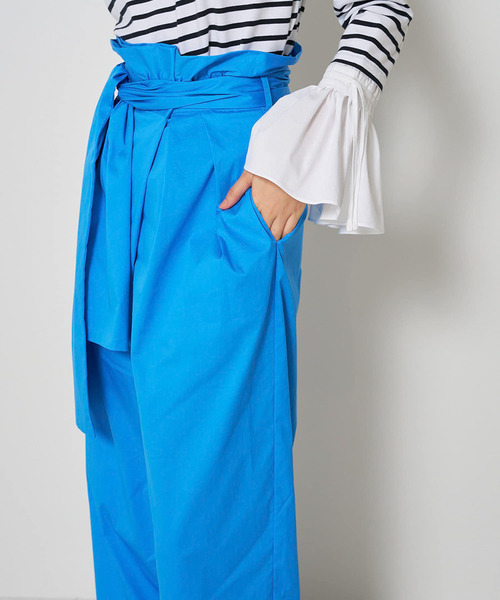 URBAN RESEARCH ROSSO WOMEN(アーバンリサーチ ロッソ)の「Mewl BIGリボンバレルパンツ(その他パンツ・レディース・ブラック/ブルー・FREE)」の19枚目の写真