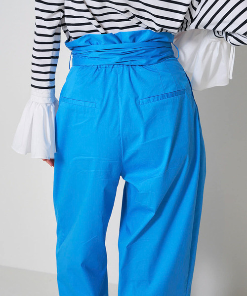 URBAN RESEARCH ROSSO WOMEN(アーバンリサーチ ロッソ)の「Mewl BIGリボンバレルパンツ(その他パンツ・レディース・ブラック/ブルー・FREE)」の20枚目の写真