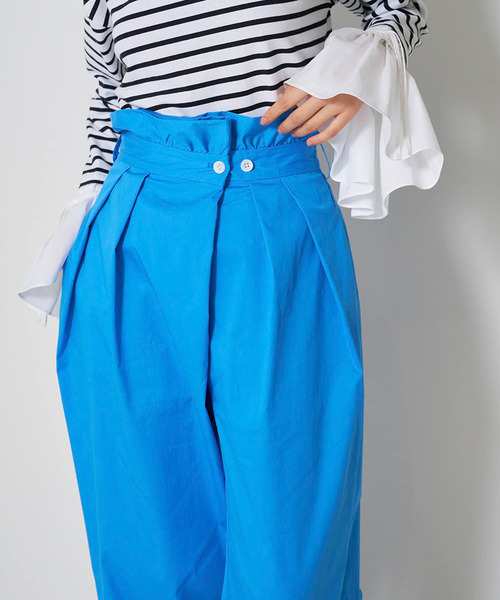 URBAN RESEARCH ROSSO WOMEN(アーバンリサーチ ロッソ)の「Mewl BIGリボンバレルパンツ(その他パンツ・レディース・ブラック/ブルー・FREE)」の11枚目の写真