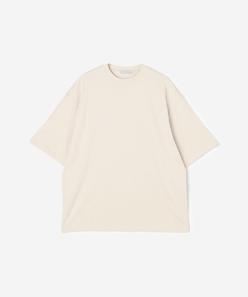 handvaerk（ハンドバーク）の「handvaerk | コットン クルーネック半袖Tシャツ MEN（Tシャツ/カットソー・メンズ・ブラウン系その他/アイボリー/グレイッシュベージュ/グレー・M/L/S）」の2枚目の写真