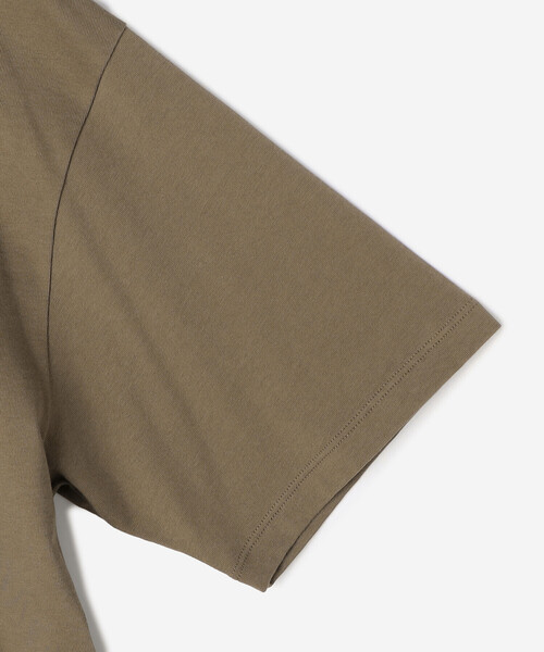 handvaerk（ハンドバーク）の「handvaerk | コットン クルーネック半袖Tシャツ MEN（Tシャツ/カットソー・メンズ・ブラウン系その他/アイボリー/グレイッシュベージュ/グレー・M/L/S）」の9枚目の写真