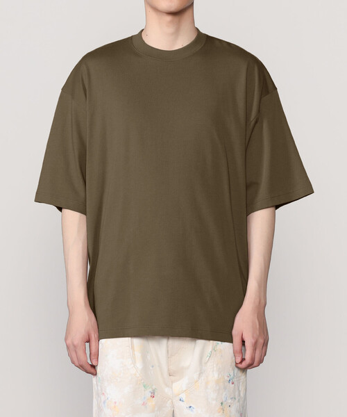 handvaerk（ハンドバーク）の「handvaerk | コットン クルーネック半袖Tシャツ MEN（Tシャツ/カットソー・メンズ・ブラウン系その他/アイボリー/グレイッシュベージュ/グレー・M/L/S）」の11枚目の写真