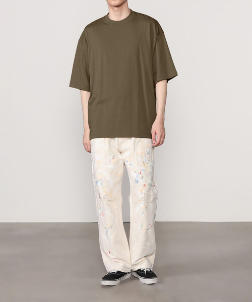 handvaerk（ハンドバーク）の「handvaerk | コットン クルーネック半袖Tシャツ MEN（Tシャツ/カットソー・メンズ・ブラウン系その他/アイボリー/グレイッシュベージュ/グレー・M/L/S）」の14枚目の写真