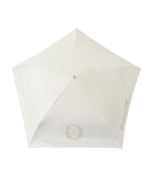 Maison de FLEUR（メゾンドフルール）の「遮光&UV CUT 折りたたみ傘（折りたたみ傘・レディース・ピンク/ブラック/オフホワイト・FREE）」の19枚目の写真
