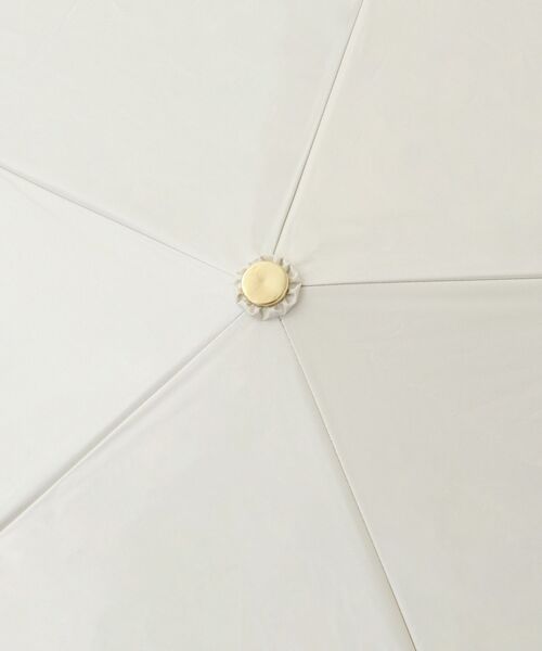 Maison de FLEUR（メゾンドフルール）の「遮光&UV CUT 折りたたみ傘（折りたたみ傘・レディース・ピンク/ブラック/オフホワイト・FREE）」の21枚目の写真