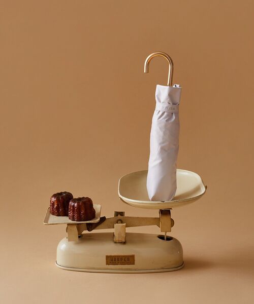 Maison de FLEUR（メゾンドフルール）の「遮光&UV CUT 折りたたみ傘（折りたたみ傘・レディース・ピンク/ブラック/オフホワイト・FREE）」の3枚目の写真