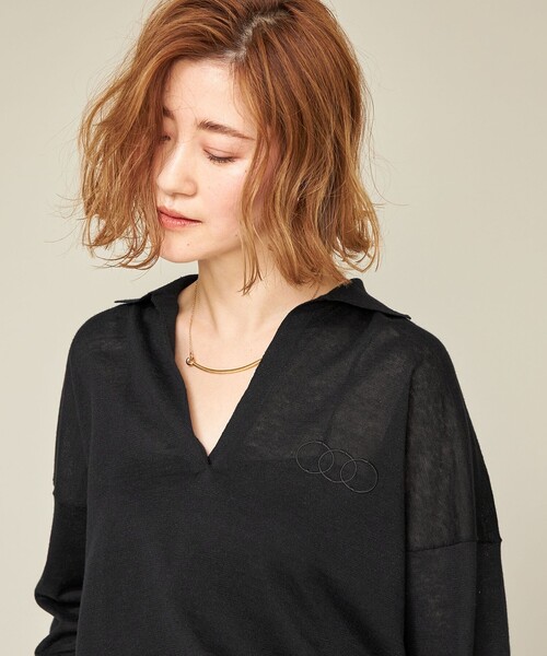 conte スキッパーニット　2024 楽天市場】【SALE／30%OFF】＜conte＞ スキッパー ニット conte