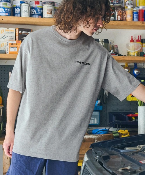 UN-FILLED(アンフィルド)の「mt9702- 90s U.F RACING TEAM T-SHIRT Tシャツ(Tシャツ/カットソー・メンズ・ミックスグレー/ホワイト/サンドベージュ・M/L/XL)」の11枚目の写真