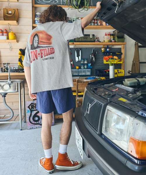 UN-FILLED(アンフィルド)の「mt9702- 90s U.F RACING TEAM T-SHIRT Tシャツ(Tシャツ/カットソー・メンズ・ミックスグレー/ホワイト/サンドベージュ・M/L/XL)」の13枚目の写真