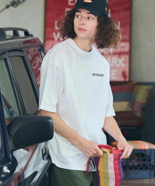 UN-FILLED(アンフィルド)の「mt9702- 90s U.F RACING TEAM T-SHIRT Tシャツ(Tシャツ/カットソー・メンズ・ミックスグレー/ホワイト/サンドベージュ・M/L/XL)」の15枚目の写真