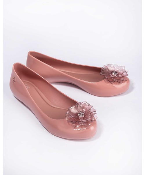 ZAXY(ザクシー)の「ZAXY POP SPRING FEM(バレエシューズ・レディース・アイボリー/ブラック/スモークピンク/ライトブラウン・37/38/39/40/35-36)」の4枚目の写真