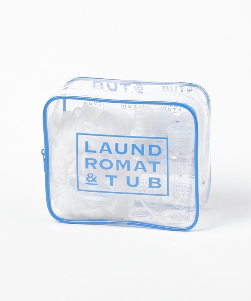 LAUNDROMAT&TUB】ポーチセット（ランドリーグッズ）｜niko and