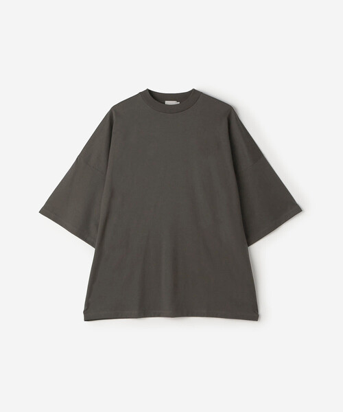 handvaerk(ハンドバーク)の「handvaerk | 60/2 ビッグクルーネックTシャツ SOLID MEN(Tシャツ/カットソー・メンズ・ブラック/ブラウン/グレー/ダークグレー・M/L)」の3枚目の写真