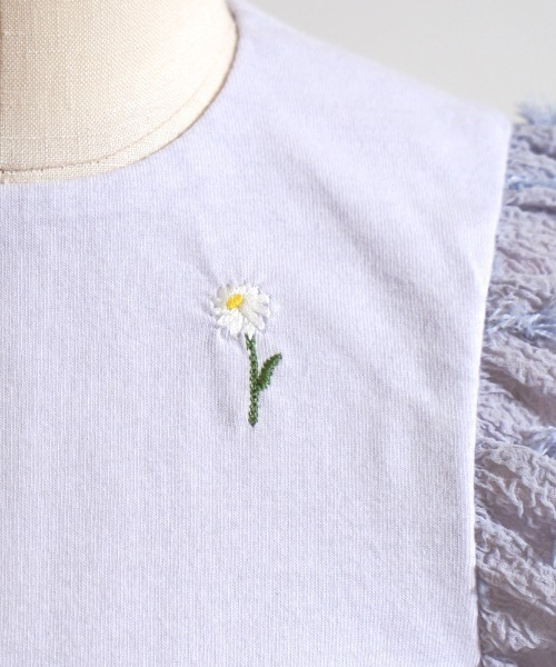 Hoppetta（ホッペッタ）の「【Hoppetta(ホッペッタ)】ポンポンロンパース 70cm・80cm（ロンパース・キッズ・ラベンダー/イエロー/ホワイト・80ｃｍ/70cm）」の16枚目の写真