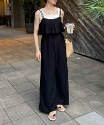 総レースキャミロンパースを使った人気ファッションコーディネート - WEAR