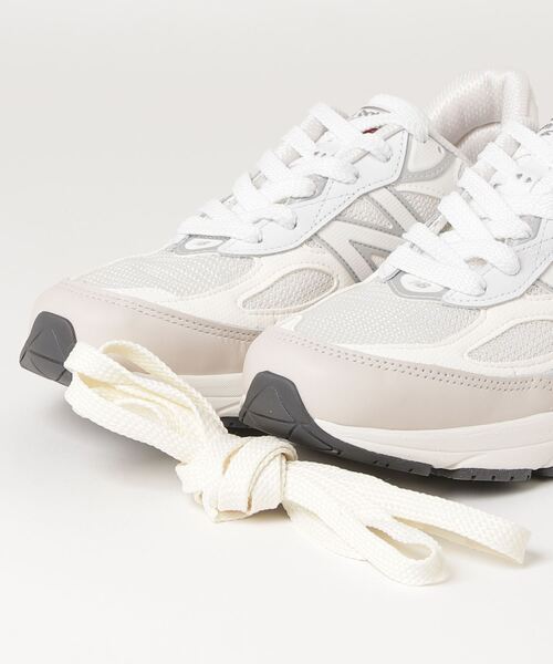 NEW BALANCE(ニューバランス)の「U990 GB6(スニーカー・メンズ・ホワイト系その他・27.0cm/27.5cm/28.0cm/29.0cm/26.5cm/25.0cm/25.5cm/26.0cm)」の4枚目の写真