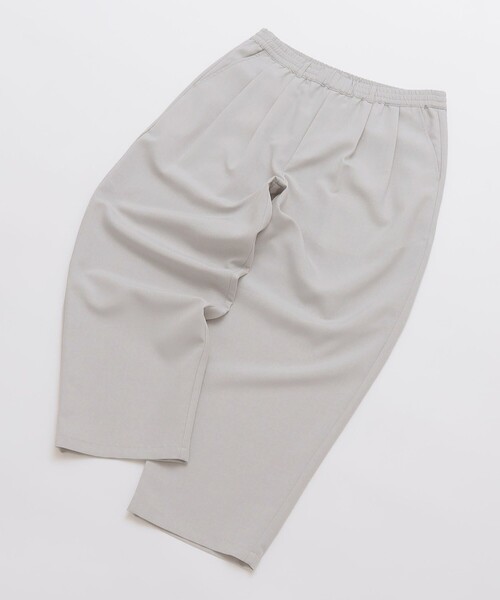 SHIPS Colors(シップス カラーズ)の「SHIPS Colors:〈洗濯機可能〉ポリトロ ワイド テーパード パンツ(その他パンツ・メンズ・ブルー/ブラック/ライトグレー/ネイビー/ブラウン・MEDIUM/LARGE/X-LARGE)」の17枚目の写真