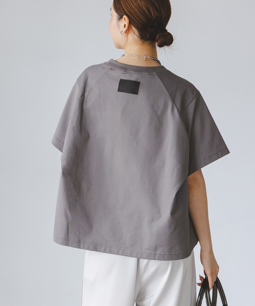COGTHEBIGSMOKE（コグザビッグスモーク）の「《追加》COG THE BIGSMOKE/コグザビッグスモーク JEMMA T-SHIRT（Tシャツ/カットソー・レディース・ブラック/ホワイト/チャコールグレー・FREE）」の13枚目の写真