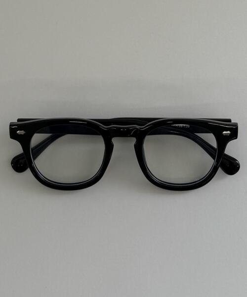 WEGO（ウィゴー）の「WEGO/ボストンクリアレンズアイウェア（サングラス・レディース・ブラウン/ブラック/グレー・FREE）」の2枚目の写真