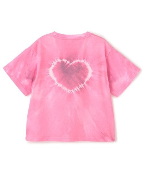 X-girl Stages(エックスガールステージス)の「【TBSドラマ フェイクマミー 着用アイテム】ハートタイダイ半袖Tシャツ(Tシャツ/カットソー・キッズ・カラフル/ピンク/グレー・130cm/100cm/80cm/110cm/90cm/140cm/120cm)」の20枚目の写真