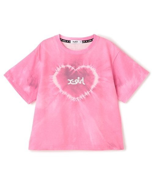 セール】ハートタイダイ半袖Tシャツ（Tシャツ/カットソー）｜X