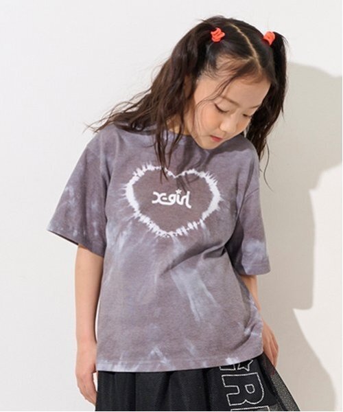 セール】ハートタイダイ半袖Tシャツ（Tシャツ/カットソー）｜X