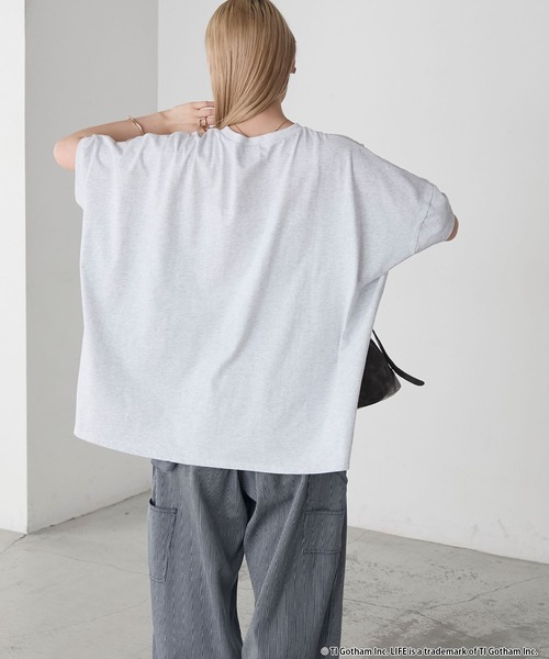 GOOD ROCK SPEED(グッドロックスピード)の「【forksy.】【GOOD ROCK SPEED】グッドロックスピード別注 LIFE PICTURE COLLECTION フォトアソート ドロップショルダーTシャツ(Tシャツ/カットソー・レディース・アッシュグレー/ホワイト・FREE)」の22枚目の写真