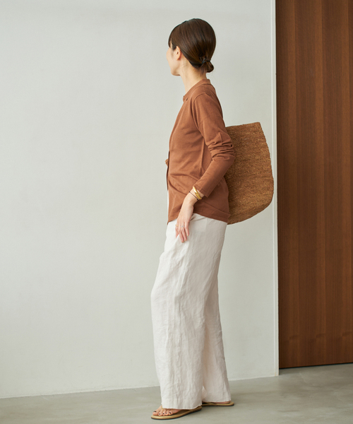 French LINEN EASY パンツ　38 ホワイト French LINEN EASY パンツ（その他パンツ）｜Plage（プラージュ