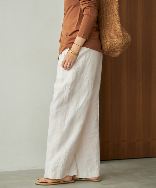 French LINEN EASY パンツ（その他パンツ）｜Plage（プラージュ