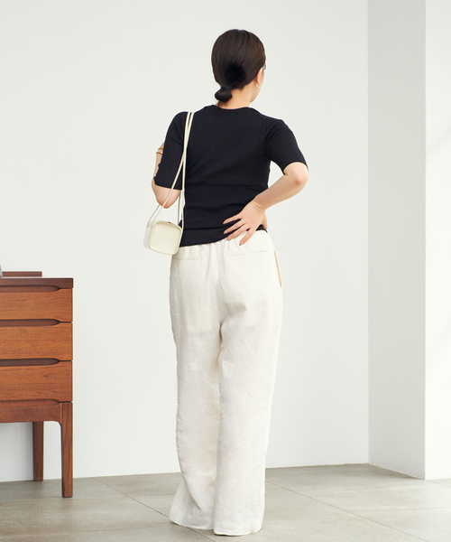 Plage French LINEN EASY パンツ French LINEN EASY パンツ（その他パンツ）｜Plage（プラージュ