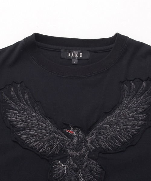 SILVER BULLET(シルバーバレット)の「『DAKU/ダク』ダメージTEE【Z】(Tシャツ/カットソー・メンズ・ホワイト/グレー/ブラック・1/2)」の13枚目の写真