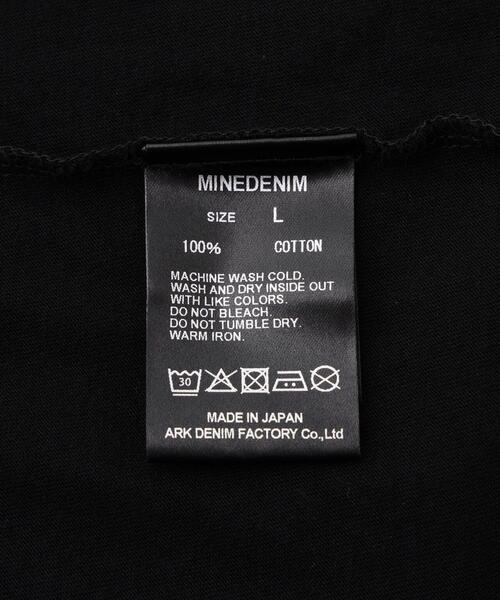 MINEDENIM(マインデニム)の「MINEDENIM(マインデニム)THANK YOU FOR THE TRAGEDY T-SH(Tシャツ/カットソー・メンズ・ブラック・L/XL/M)」の14枚目の写真