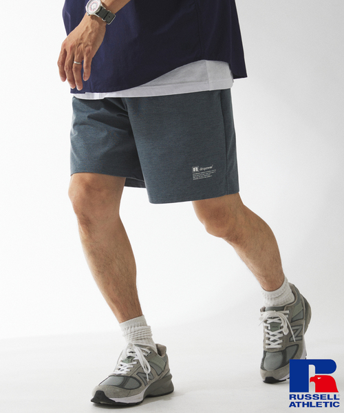 Russell Athletic（ラッセルアスレティック）の「吸水速乾 RUSSELL ATHLETIC 別注 DRI-POWER(R) ショーツ（その他パンツ・メンズ・チャコールグレー/ライトブルー/ブラック・SMALL/MEDIUM/LARGE）」の3枚目の写真