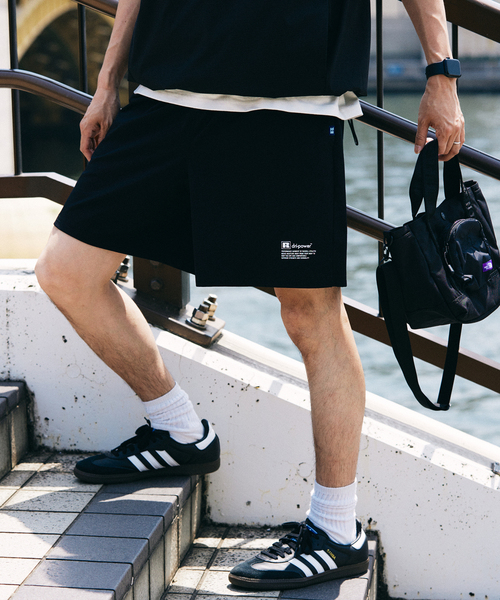 Russell Athletic（ラッセルアスレティック）の「吸水速乾 RUSSELL ATHLETIC 別注 DRI-POWER(R) ショーツ（その他パンツ・メンズ・チャコールグレー/ライトブルー/ブラック・SMALL/MEDIUM/LARGE）」の6枚目の写真