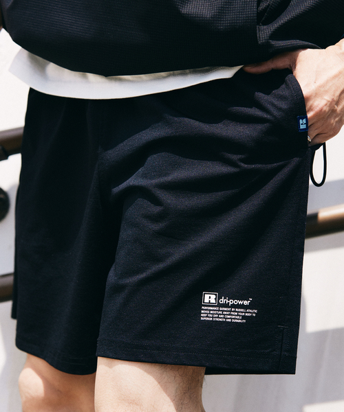 Russell Athletic（ラッセルアスレティック）の「吸水速乾 RUSSELL ATHLETIC 別注 DRI-POWER(R) ショーツ（その他パンツ・メンズ・チャコールグレー/ライトブルー/ブラック・SMALL/MEDIUM/LARGE）」の15枚目の写真