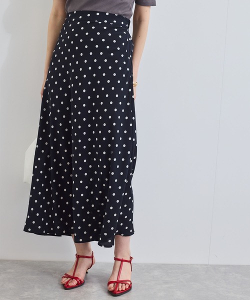 VIS（ビス）の「リラックスナロースカート（スカート・レディース・ブラック系その他/ブラウン系その他2・S/M）」の7枚目の写真