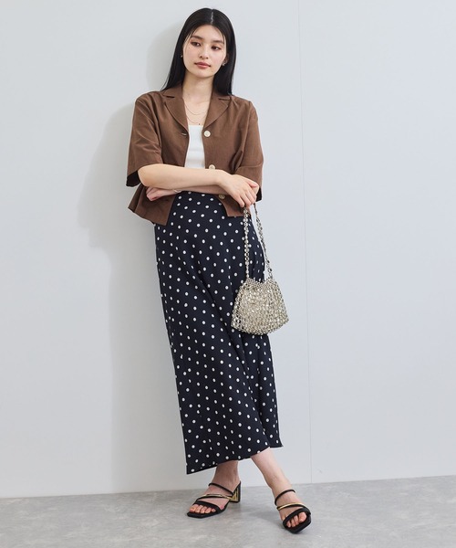 VIS（ビス）の「リラックスナロースカート（スカート・レディース・ブラック系その他/ブラウン系その他2・S/M）」の8枚目の写真