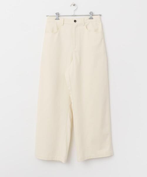 SENSE OF PLACE by URBAN RESEARCH（センスオブプレイスバイアーバンリサーチ）の「カツラギペインターワイドパンツ（その他パンツ・メンズ・オリーブ/ブラック/アイボリー・LARGE/MEDIUM）」の12枚目の写真