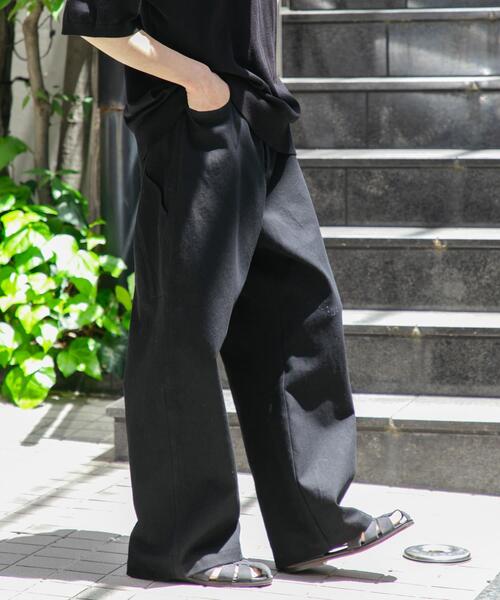 SENSE OF PLACE by URBAN RESEARCH（センスオブプレイスバイアーバンリサーチ）の「カツラギペインターワイドパンツ（その他パンツ・メンズ・オリーブ/ブラック/アイボリー・LARGE/MEDIUM）」の19枚目の写真
