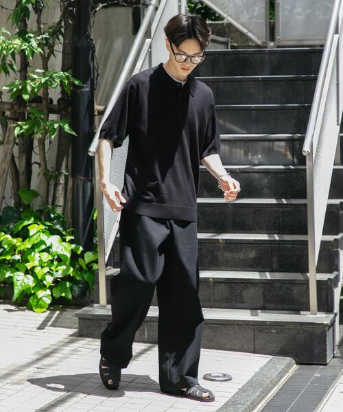 SENSE OF PLACE by URBAN RESEARCH（センスオブプレイスバイアーバンリサーチ）の「カツラギペインターワイドパンツ（その他パンツ・メンズ・オリーブ/ブラック/アイボリー・LARGE/MEDIUM）」の20枚目の写真