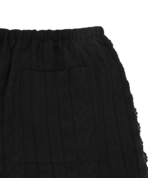 clor（クロル）の「COTTON LACE SHORTS（その他パンツ・レディース・ホワイト/ブラック・S/M）」の15枚目の写真