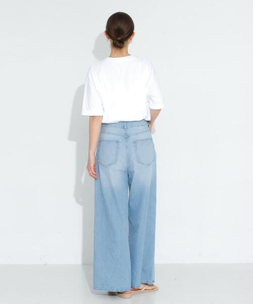 URBAN RESEARCH Sonny Label（アーバンリサーチサニーレーベル）の「SHELTECH ロゴプリントTシャツ（Tシャツ/カットソー・レディース・ブラック/オフホワイト/チャコールグレー・FREE）」の10枚目の写真