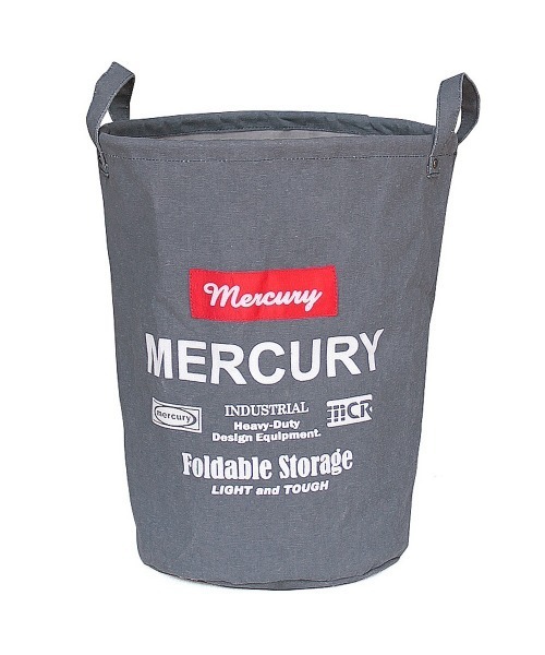 MERCURY（マーキュリー）の「マーキュリー キャンバスバケツ M（収納グッズ・レディース・ブラック/カーキ/グレー/ネイビー/サンドベージュ・FREE）」の5枚目の写真