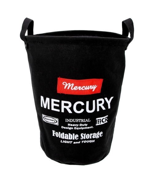 MERCURY（マーキュリー）の「マーキュリー キャンバスバケツ M（収納グッズ・レディース・ブラック/カーキ/グレー/ネイビー/サンドベージュ・FREE）」の2枚目の写真