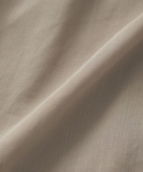 CAST:(キャストコロン)の「【着用しわ軽減/セットアップ対応】シアータックギャザーパンツ(その他パンツ・レディース・ネイビー/グリーン系その他7/オフホワイト・M/S)」の4枚目の写真