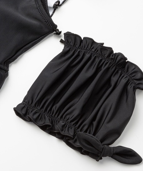 ハートくりぬきフリルセーラー水着（水着）｜DearMyLove（ディア