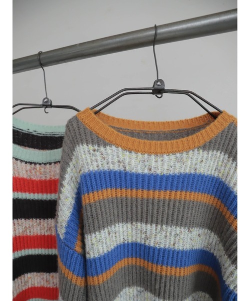 両畦マルチボーダー ボートネックP/O | NOMBRE IMPAIR