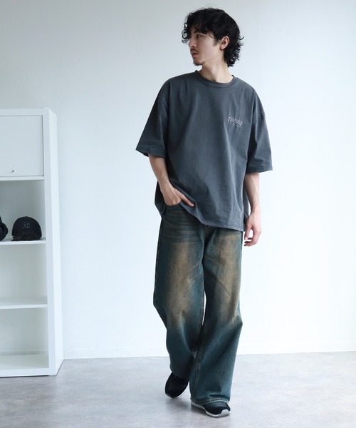 フリークストア グランジニット スラッシャー UNUSED VICTIM セール】限定展開 THRASHER×FREAK'S STORE/スラッシャー 別注